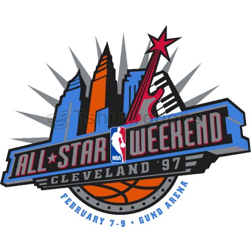 NBA All Star Game T-shirts Iron On Transfers N869 - Click Image to Close